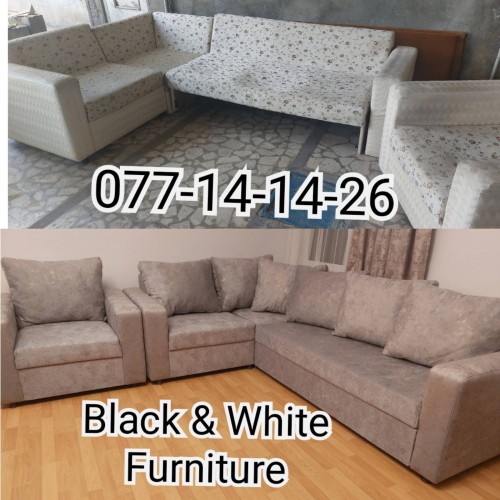 Repair of soft furniture - Black & White Furniture