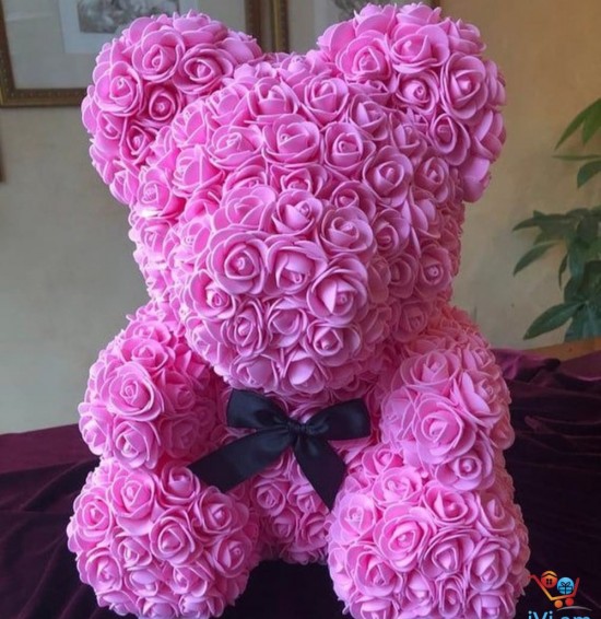 Surprise rose Bear