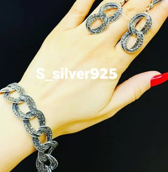 S Silver silver jewelry