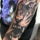 Tattoo artist Armine